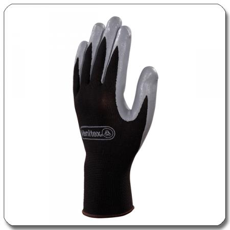 Трикотажні рукавиці  VE 712GR, нітрилове покриття
